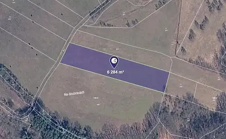 Prodej pole 6 284 m², Vyskeř, okres Semily
