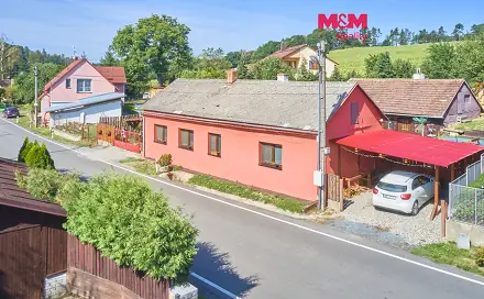 Prodej domu 75 m² s pozemkem 513 m², Struhařov - Budkov, okres Benešov