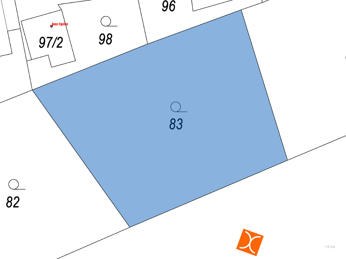 Prodej stavebního pozemku 123 m² – fotografie 2
