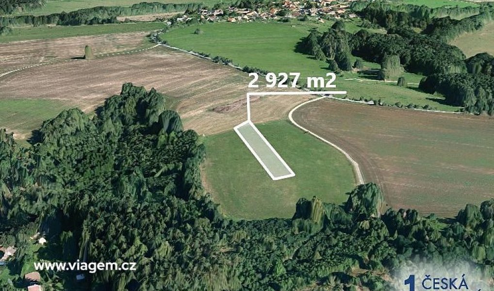 Prodej pole 813 m², Střížov – náhled fotky 2