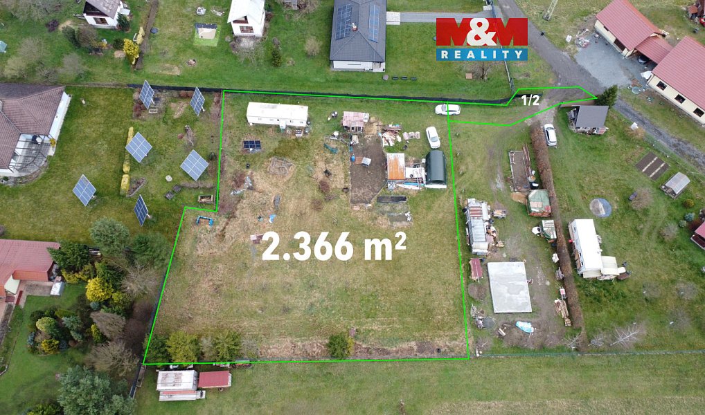 Prodej stavebního pozemku 2 366 m², Příbor – náhled fotky 2