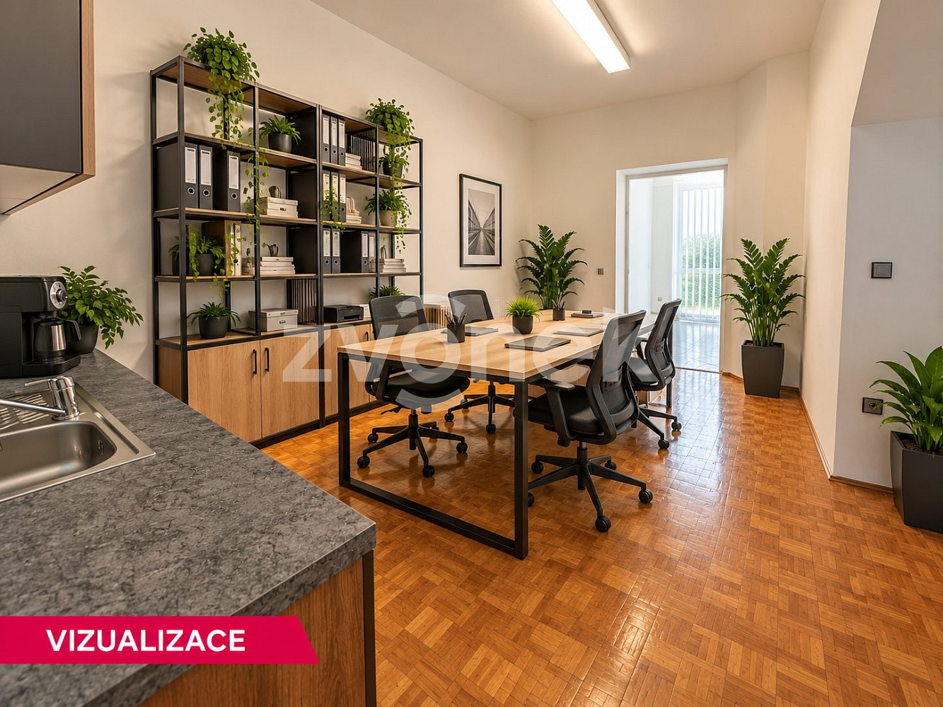 Pronájem kanceláře 78 m² – fotografie 3