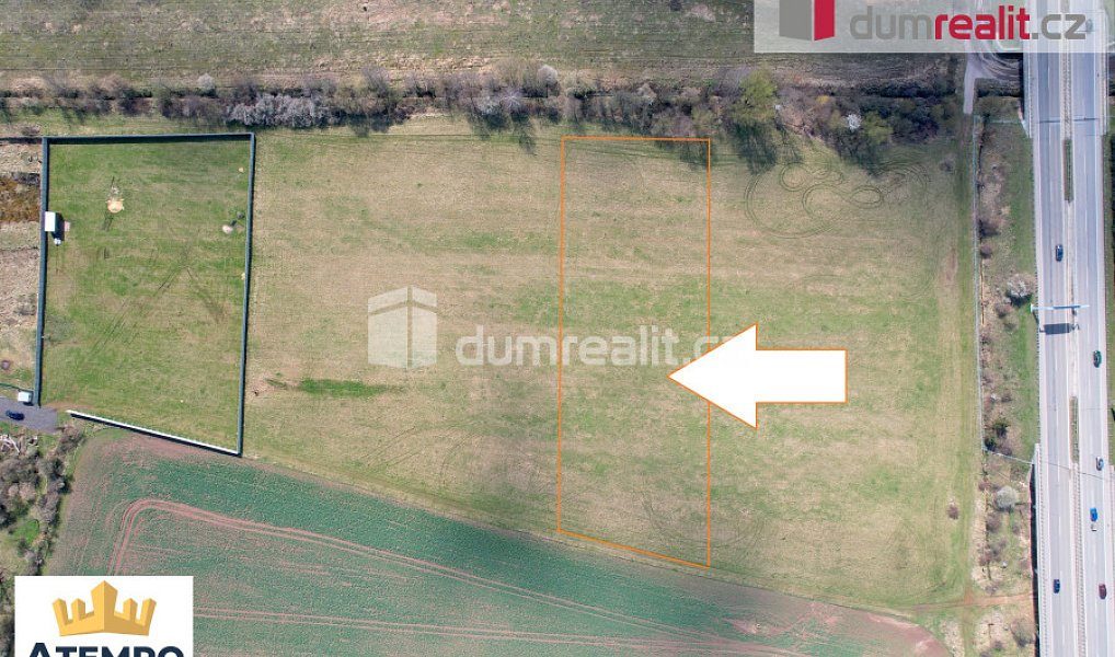 Prodej komerčního pozemku 6 439 m², Úsilné – náhled fotky 2
