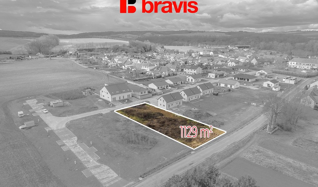 Prodej stavebního pozemku 1 129 m², Ivančice – náhled fotky 4