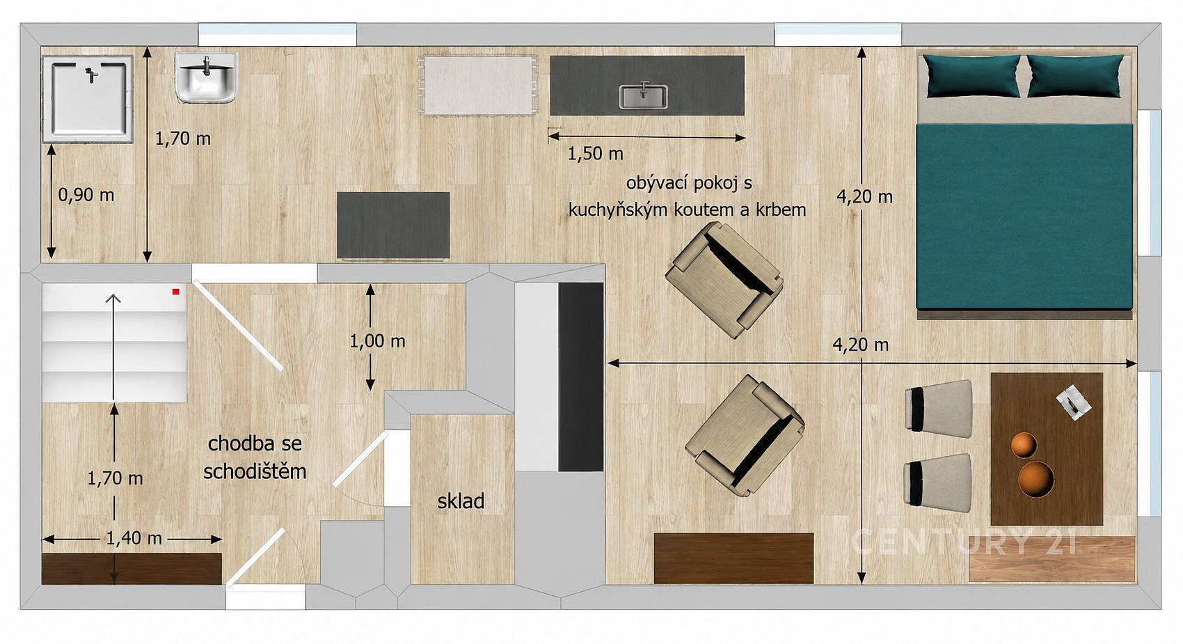 Prodej domu 69 m² s pozemkem 421 m² — photo 3