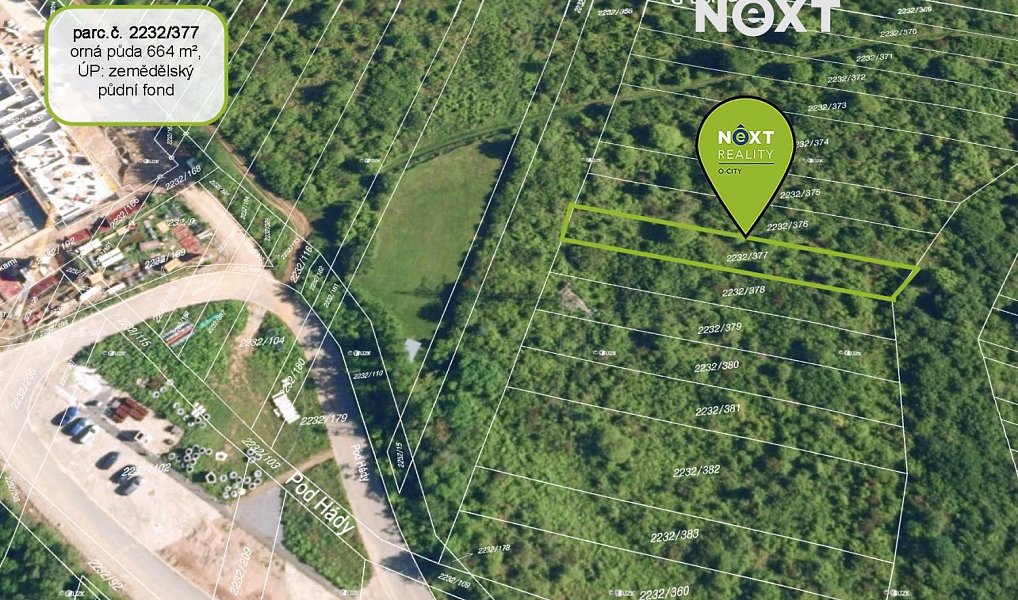 Prodej pole 3 193 m², Bílovice nad Svitavou – náhled fotky 4