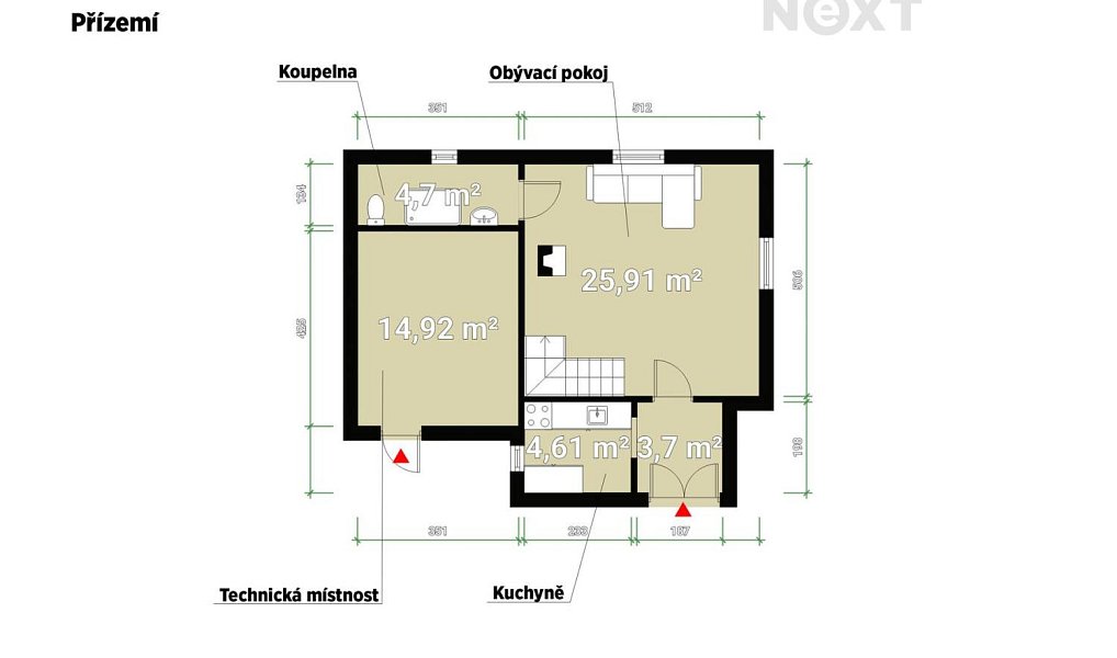Prodej domu 120 m² s pozemkem 3 951 m², Horažďovice – náhled fotky 6