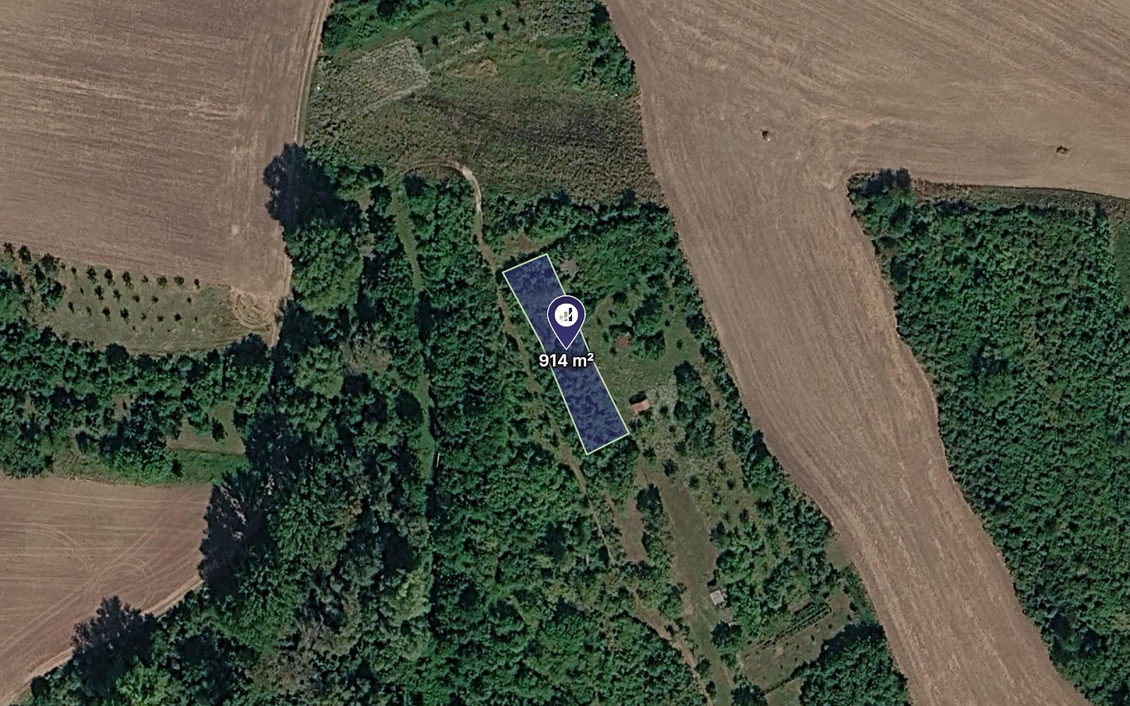 Prodej pole 914 m²
