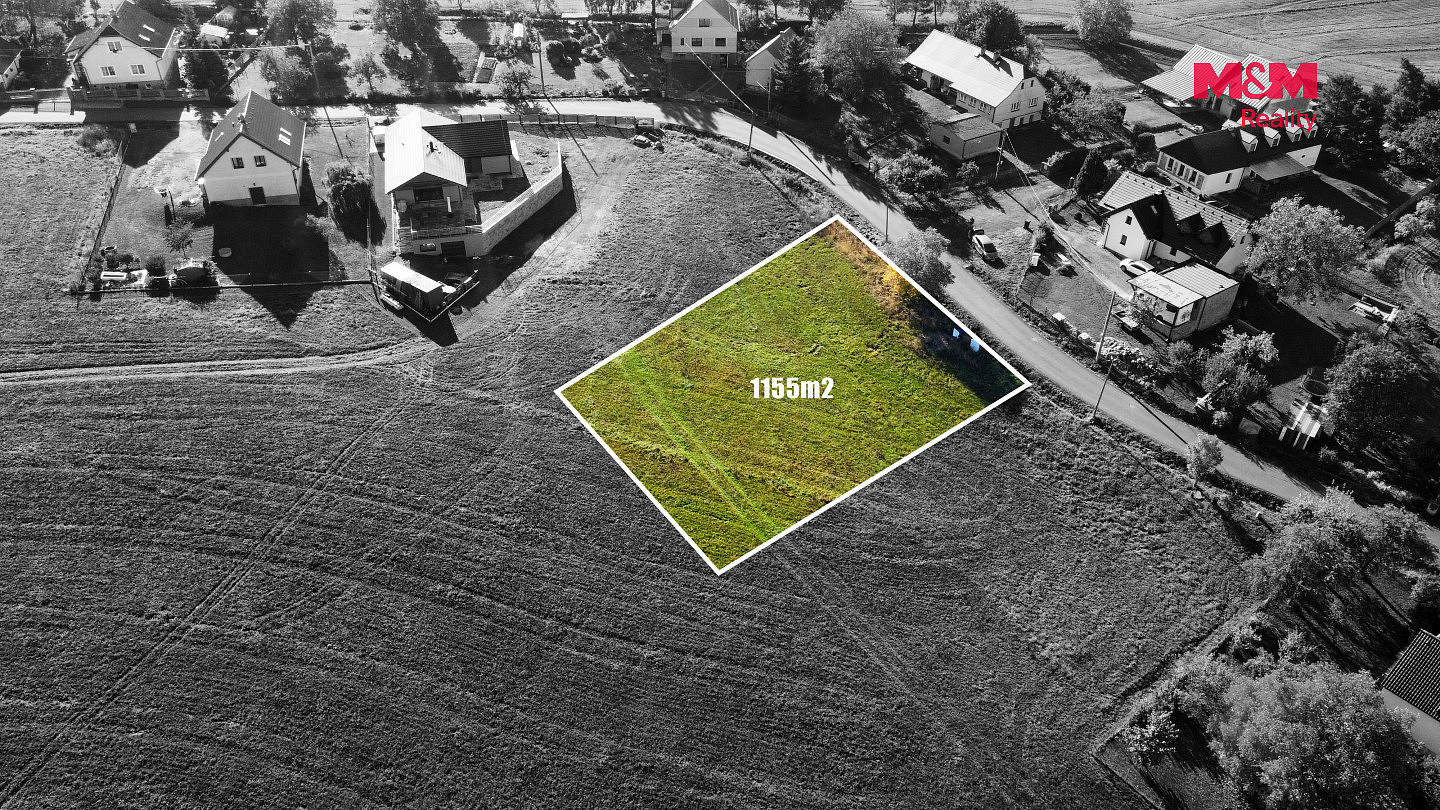 Prodej stavebního pozemku 1 155 m² – fotografie 4