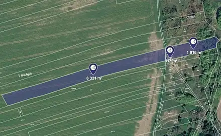 Prodej pole 1 527 m², Mýto, okres Rokycany