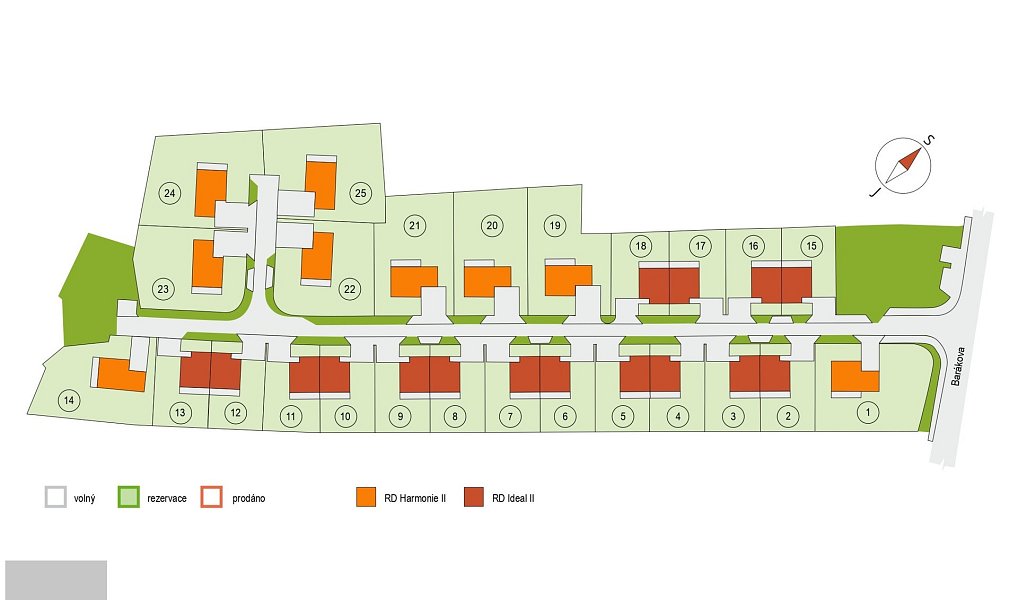 Prodej stavebního pozemku 801 m², Škvorec – náhled fotky 2