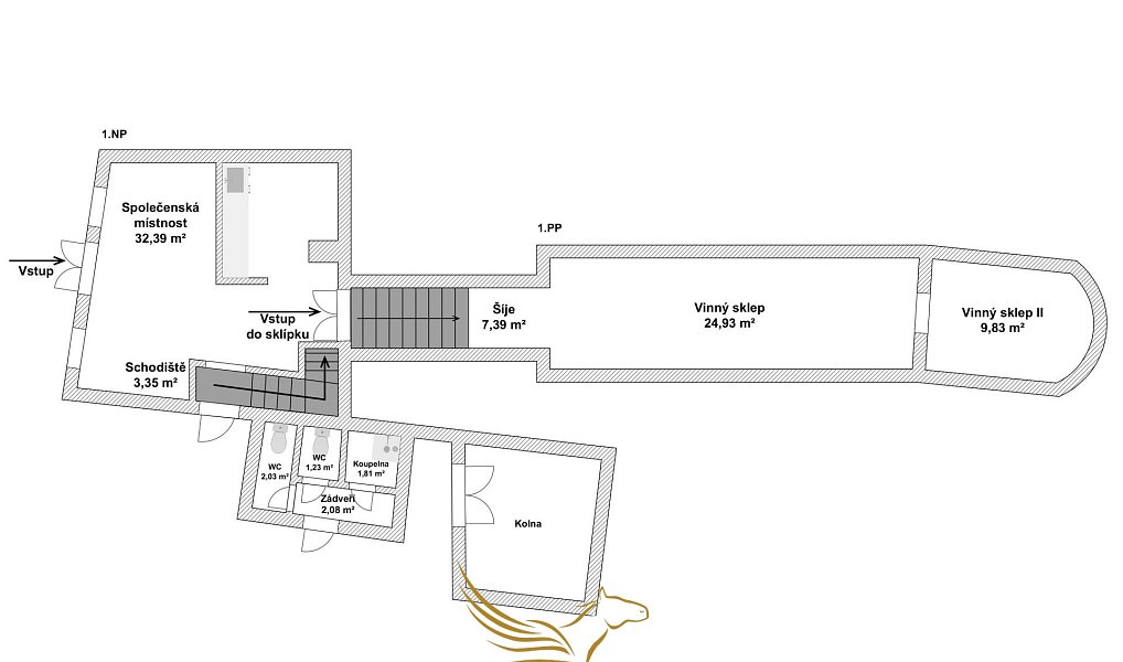Prodej domu 146 m² s pozemkem 293 m², Valtice – náhled fotky 24
