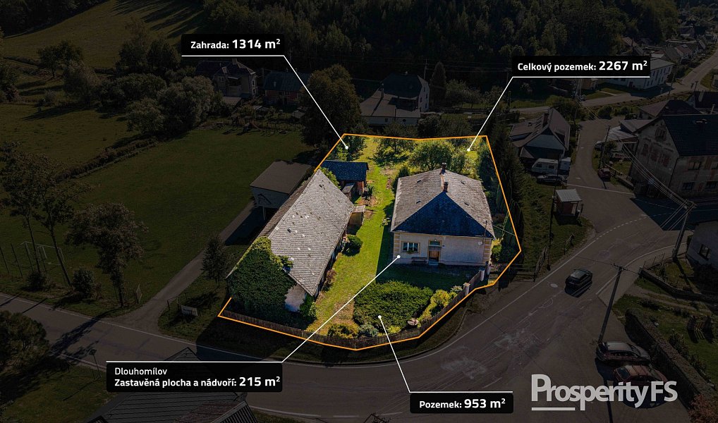 Prodej domu 130 m² s pozemkem 5 492 m², Dlouhomilov – náhled fotky 2