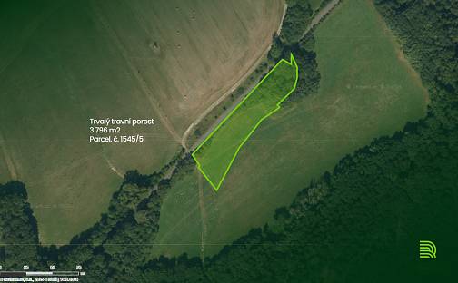 Prodej pozemku 3 796 m², Hodslavice, okres Nový Jičín