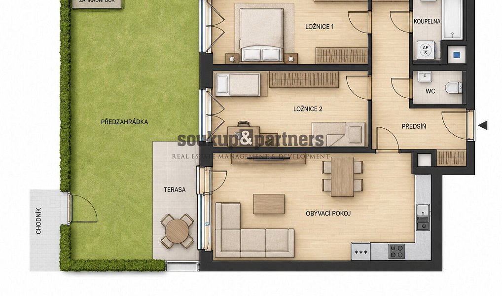 Prodej bytu 3+kk 74 m², Kladno – náhled fotky 16