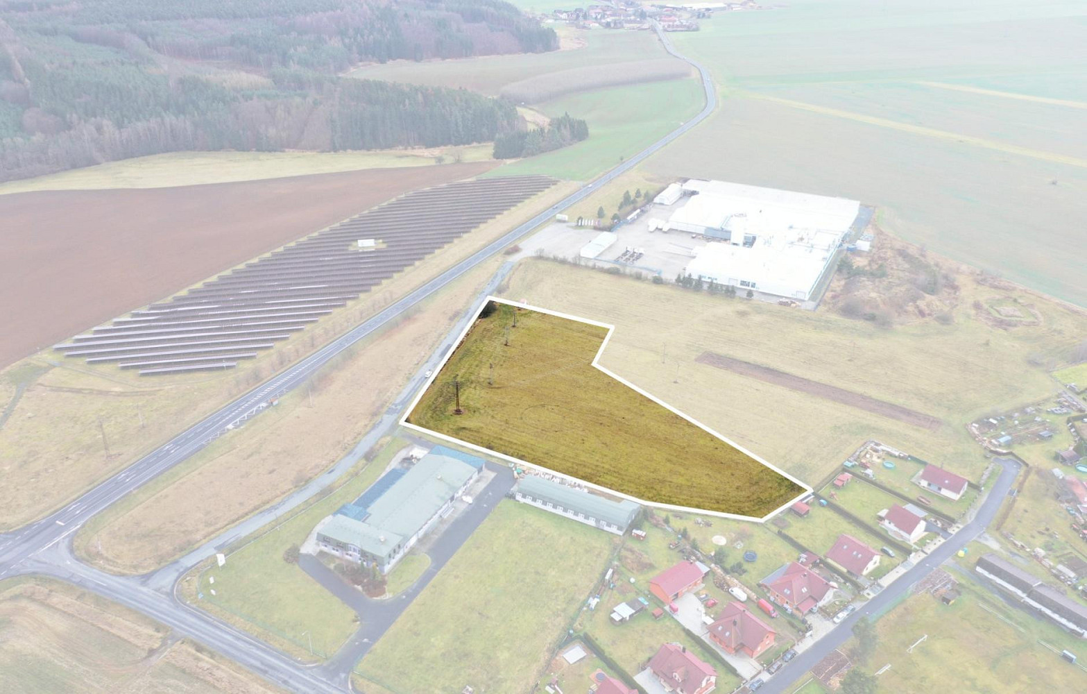 Prodej komerčního pozemku 11 158 m²