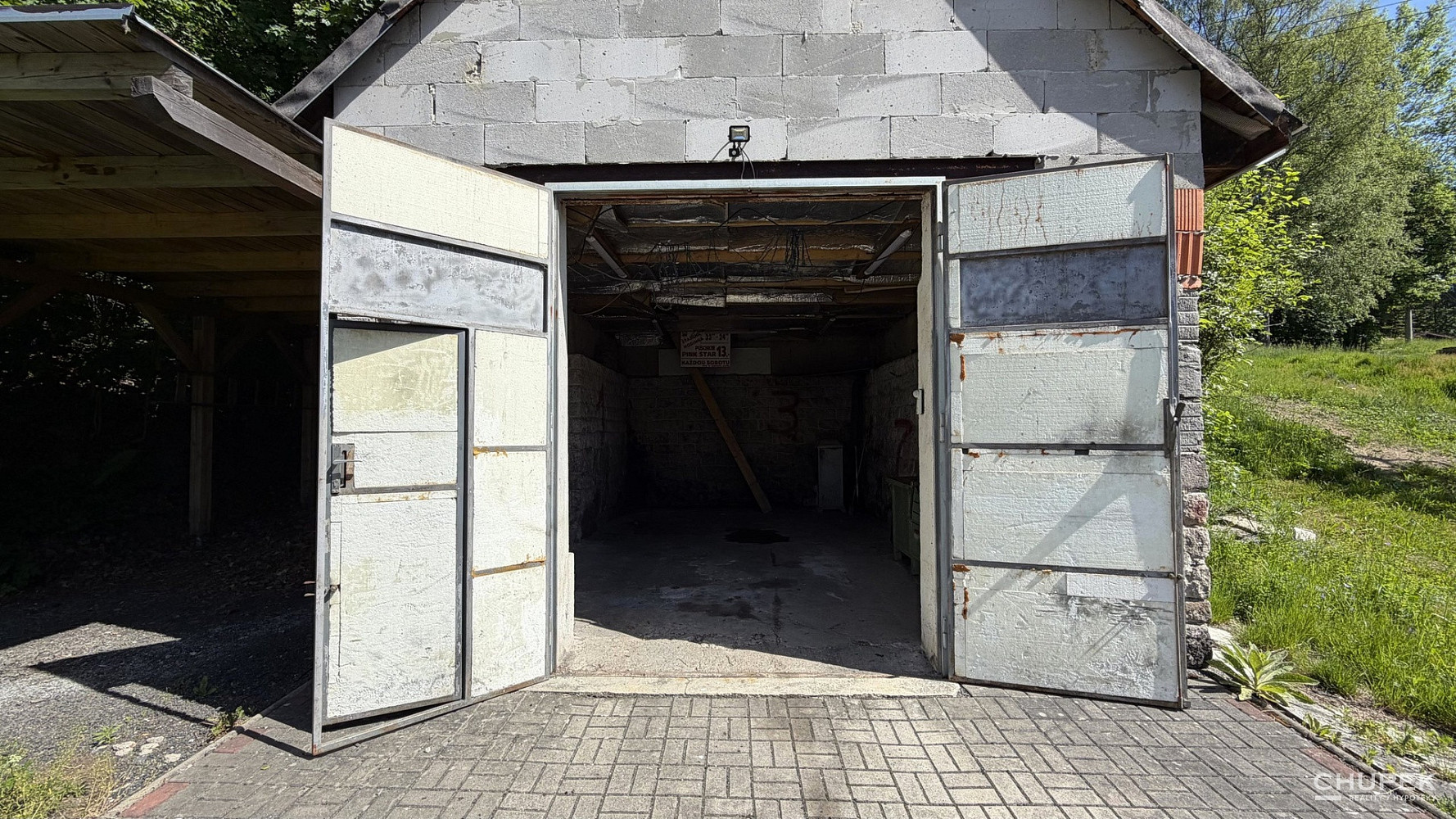 Samostatně stojící garáž / víceúčelový objekt s pozemkem 238 m² - Horní Tanvald – pohled 6