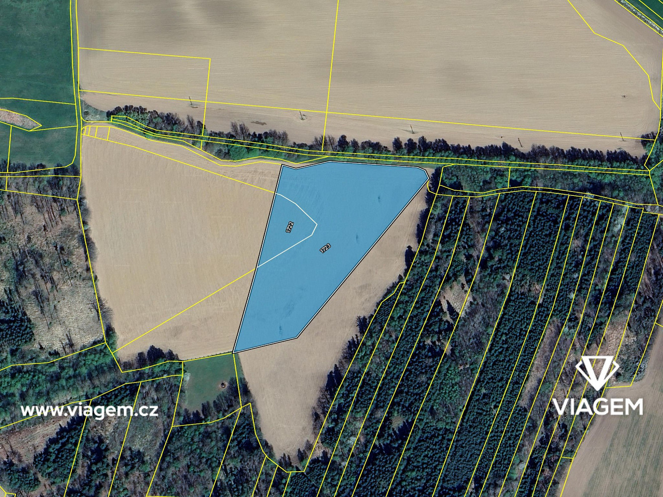 Prodej pole 3 057 m² – fotografie 4