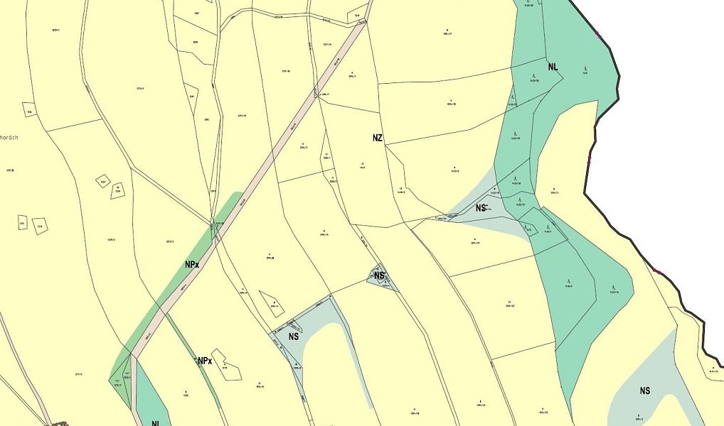Prodej pole 42 854 m², Jedlí – náhled fotky 2