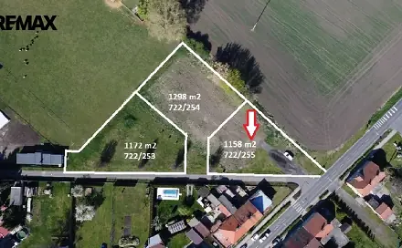 Prodej stavebního pozemku 1 158 m², Cítoliby, okres Louny