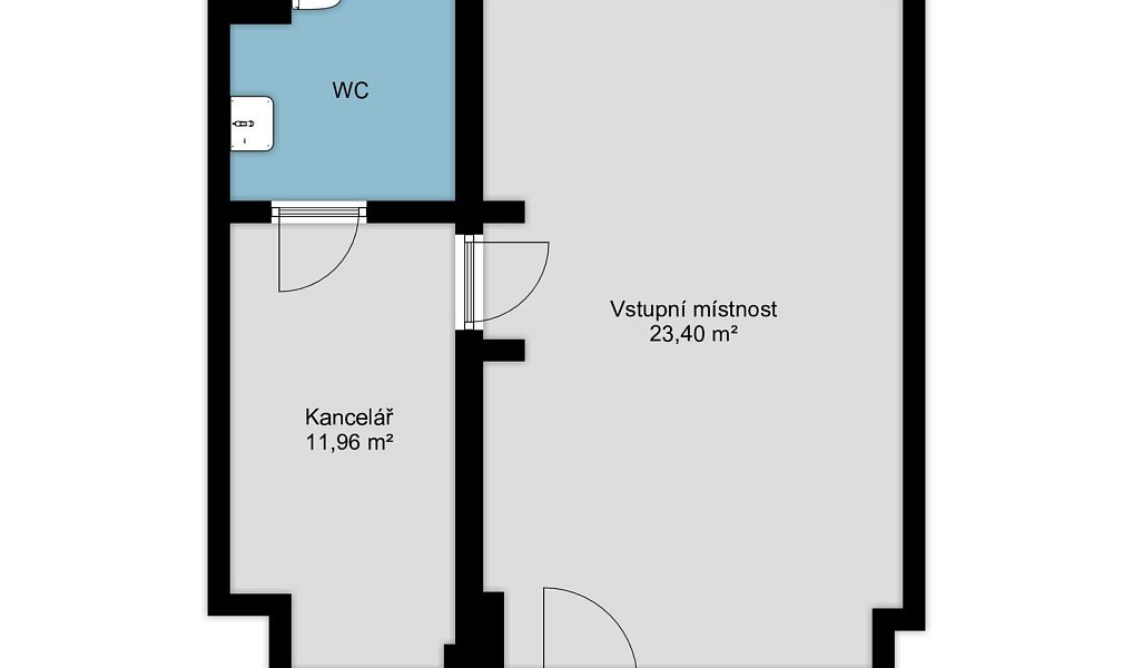 Pronájem obchodních prostor 36 m², Kadaň – náhled fotky 7