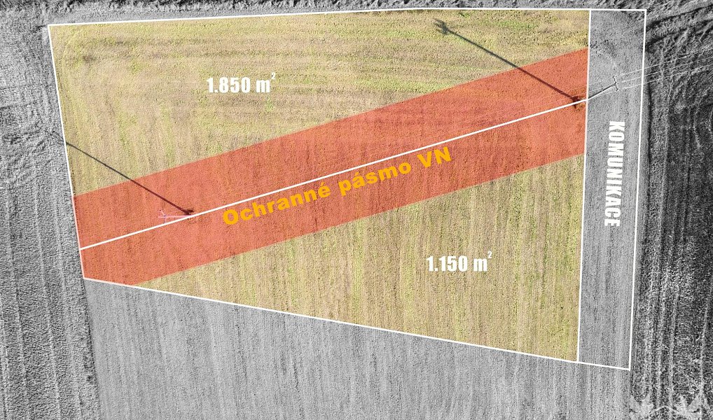 Prodej stavebního pozemku 1 150 m², Radomyšl – náhled fotky 3