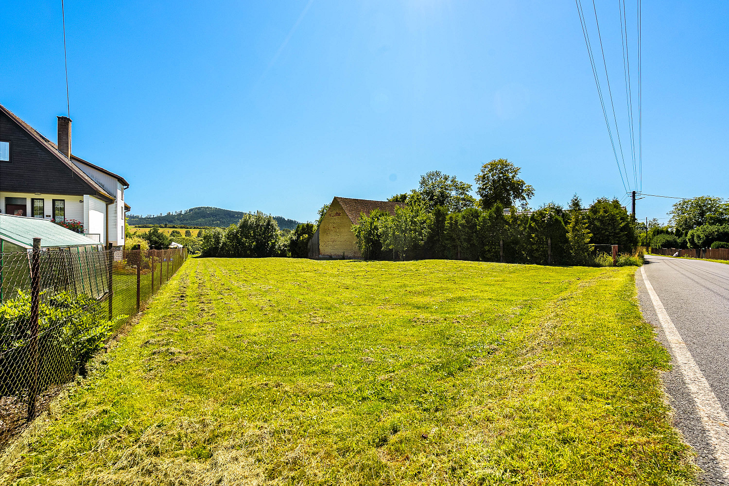 995 m², stavební parcela, Zahrádka U Čížkova, pravidelný a rovinatý pozemek – pohled 5