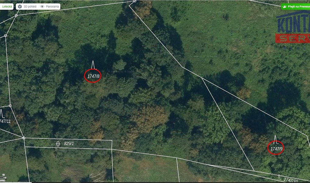 Prodej lesa 7 376 m², Hodslavice – náhled fotky 4