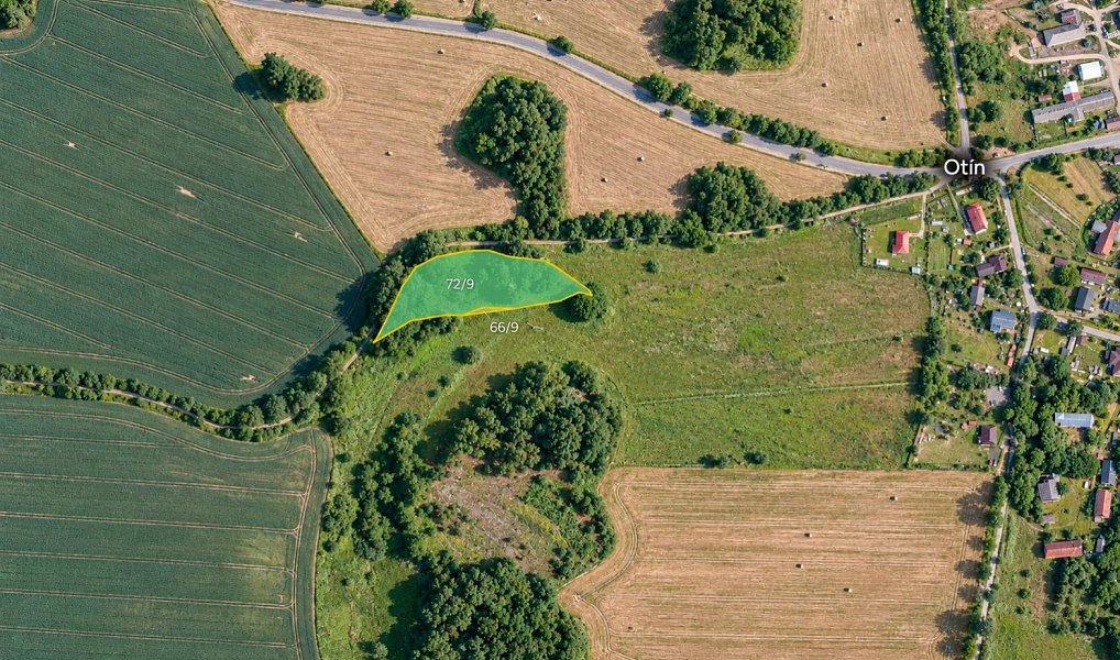 Prodej louky, 5761 m², Otín, Tachov, Planá