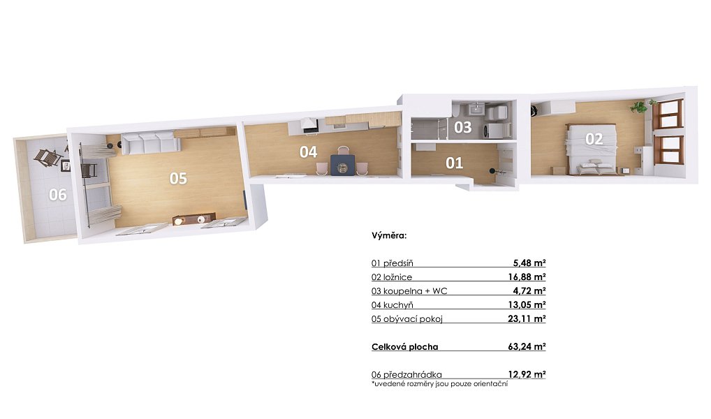 Prodej bytu 2+kk 76 m², Benešov – náhled fotky 20