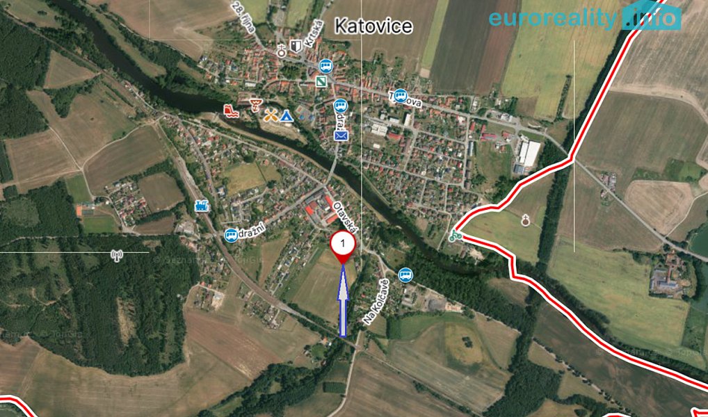 Prodej stavebního pozemku 10 576 m², Katovice – náhled fotky 5