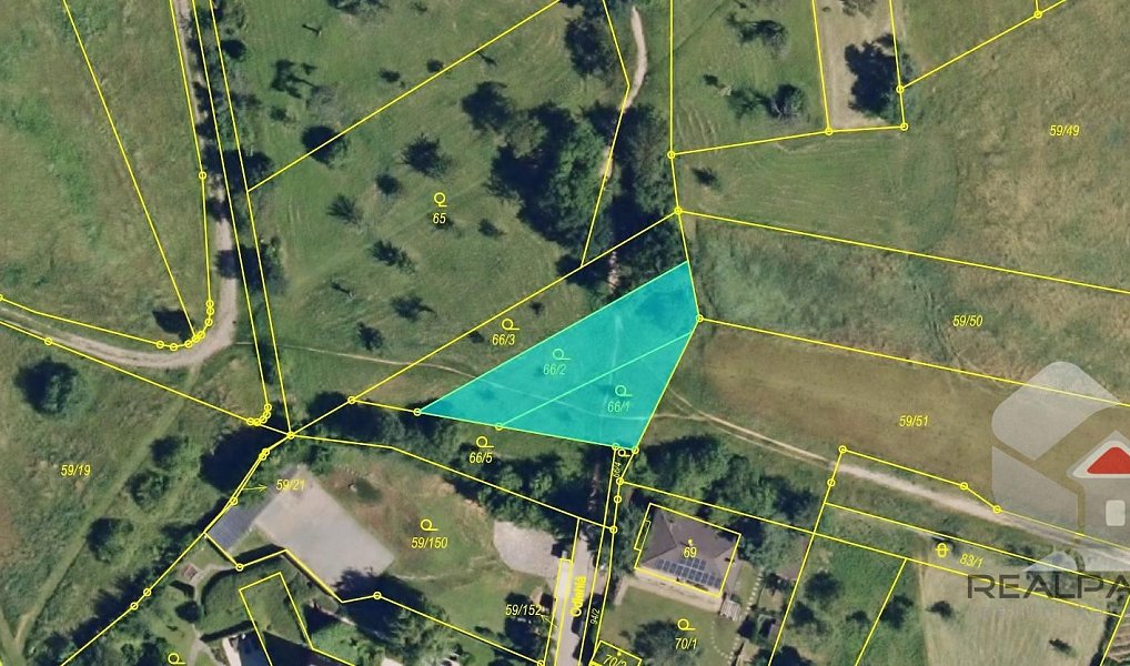 Prodej louky, 595 m², Ořešín, Brno-město, Brno