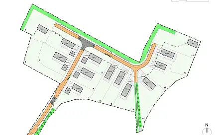 Rodinné domy Vranovská alej, Vranovská, Mimoň