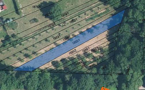 Prodej pole 375 m², Zlechov, okres Uherské Hradiště