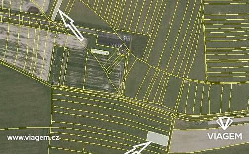 Prodej pole 525 m², Jílovice, okres České Budějovice