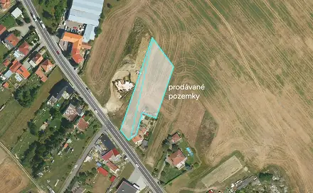 Prodej stavebního pozemku 3 292 m², Pavlice, okres Znojmo