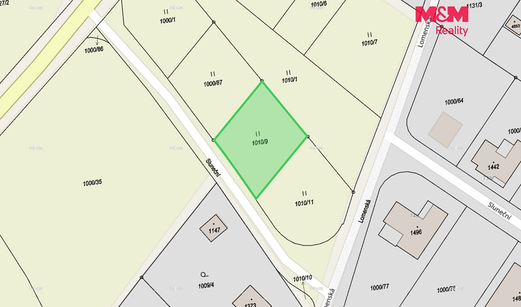 Prodej stavebního pozemku 699 m², Mladá Vožice – náhled fotky 2