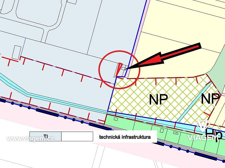 Spekulační - komerční a ostatní 1 686 m², Podíl 17 % o výměře 281 m² – pohled 2