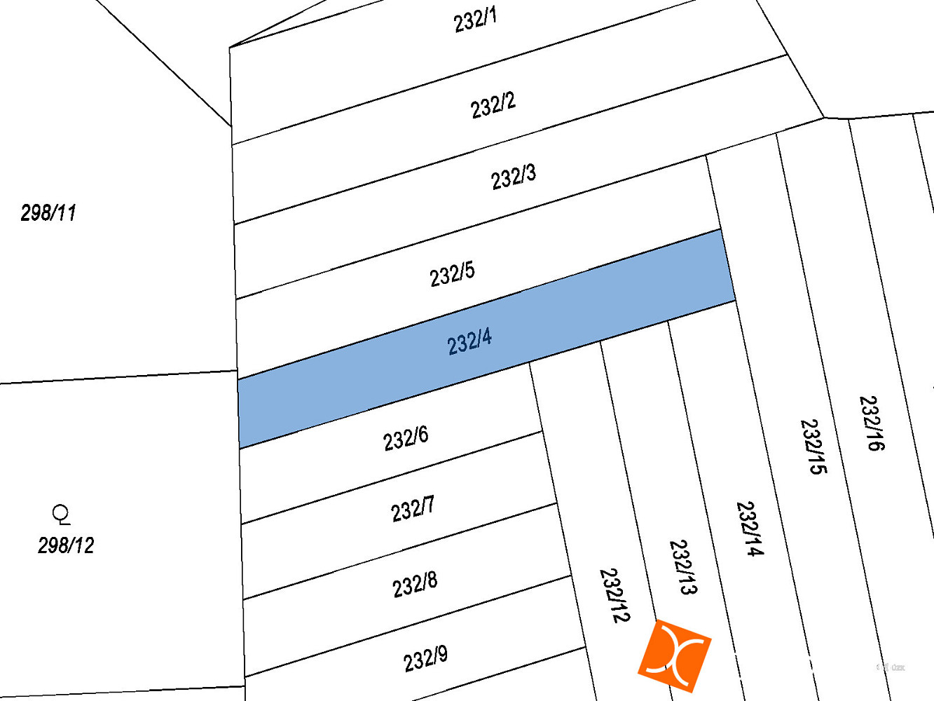 Prodej pole 76 m² – pohled 2