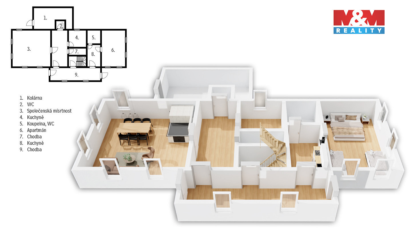 Prodej domu 116 m² s pozemkem 4 525 m² — photo 4