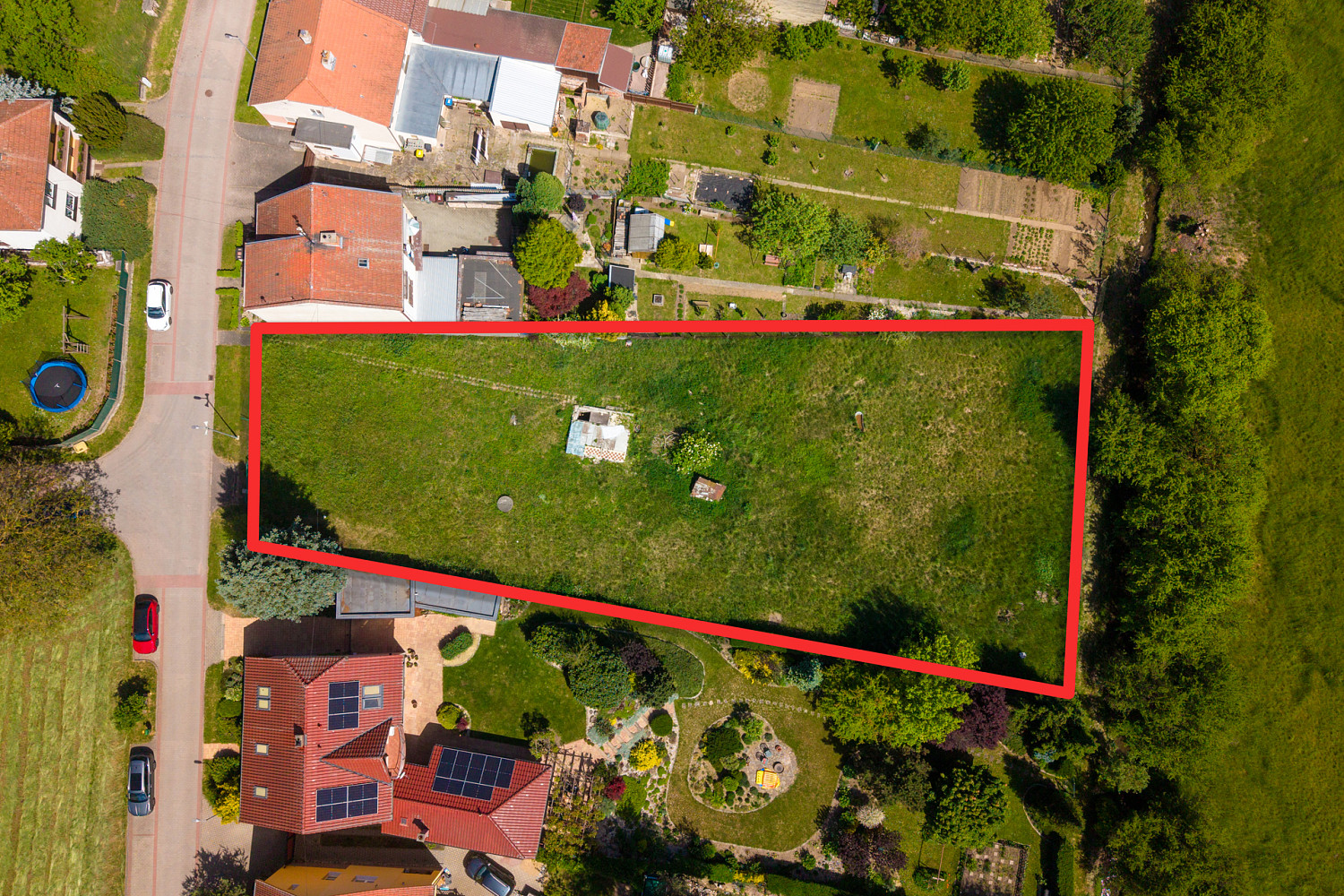 Prodej stavebního pozemku 1 700 m² – pohled 3