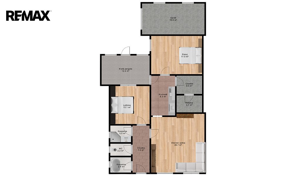 Prodej domu 110 m² s pozemkem 193 m², Zálší – náhled fotky 31
