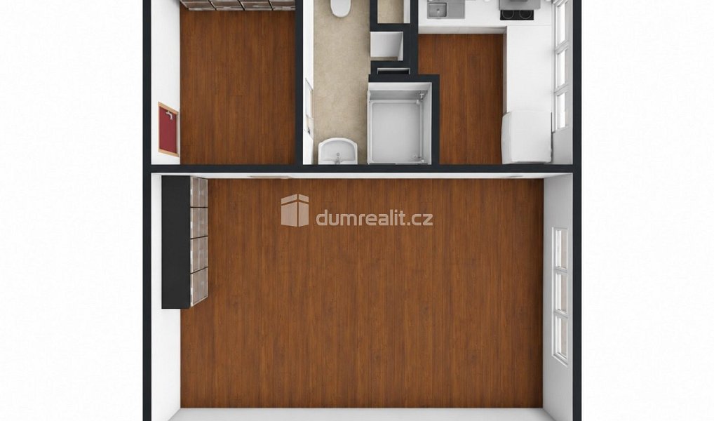 Pronájem bytu 1+1 30 m², Praha – náhled fotky 4