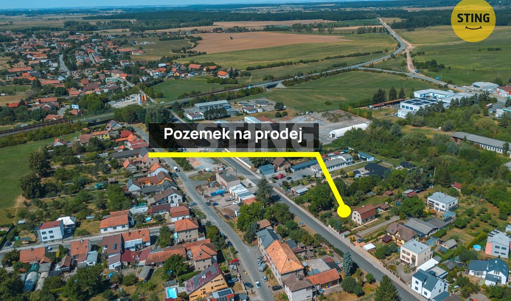 Prodej stavebního pozemku 1 252 m², Holice – náhled fotky 3