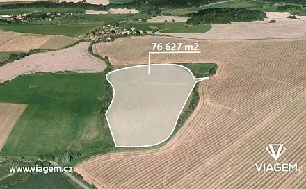 Prodej pole 37 313 m², Ždírec, okres Plzeň-Jih