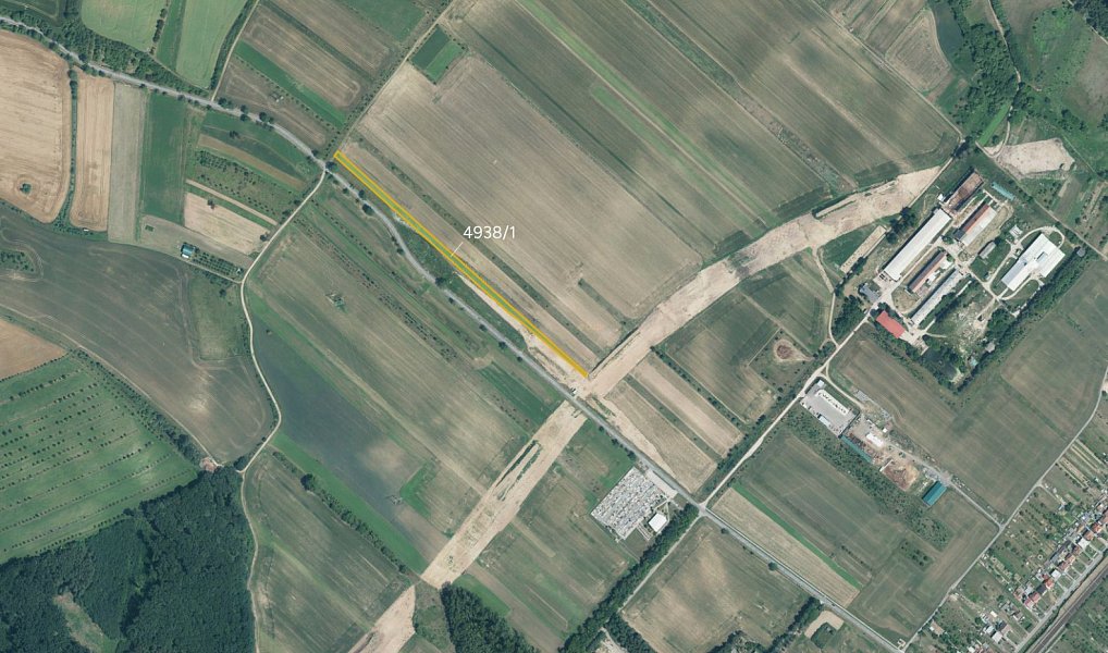 Prodej pozemku, 997 m², Hodonín, Moravský Písek
