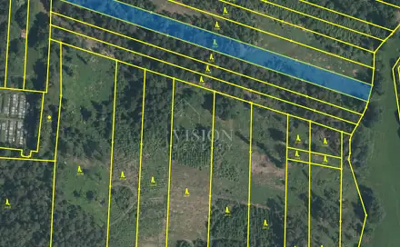 Prodej lesa 4 287 m², Květov, okres Písek