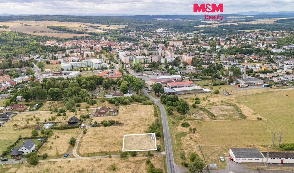 Prodej stavebního pozemku 831 m², Stříbro – náhled fotky 2