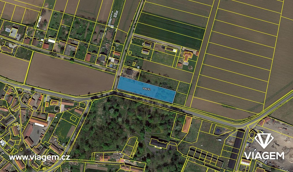 Prodej zahrady 1 018 m², Polní Voděrady – náhled fotky 4