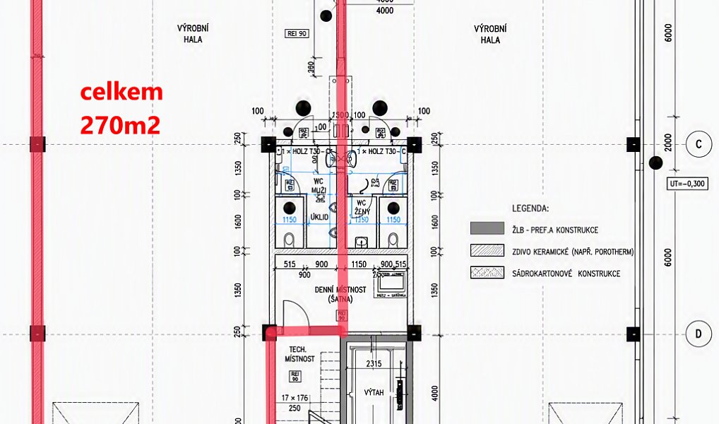 Pronájem skladovacích prostor 550 m², Praha – náhled fotky 10